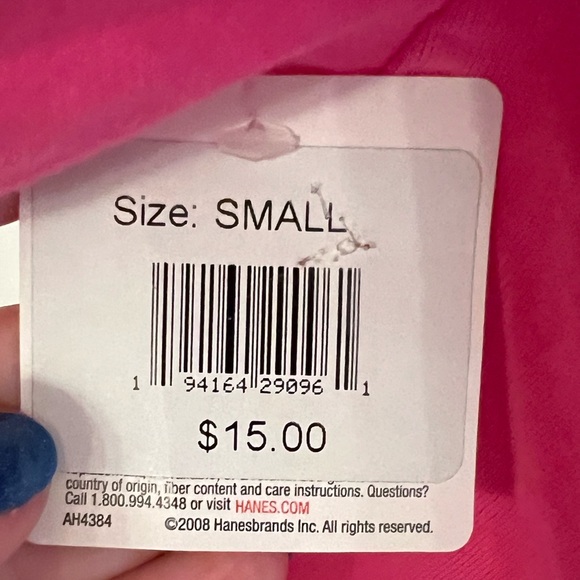 NWT Hanes “I Am A Warrior” T-shirt for Breast Cancer Awareness Month - Picture 5 of 6